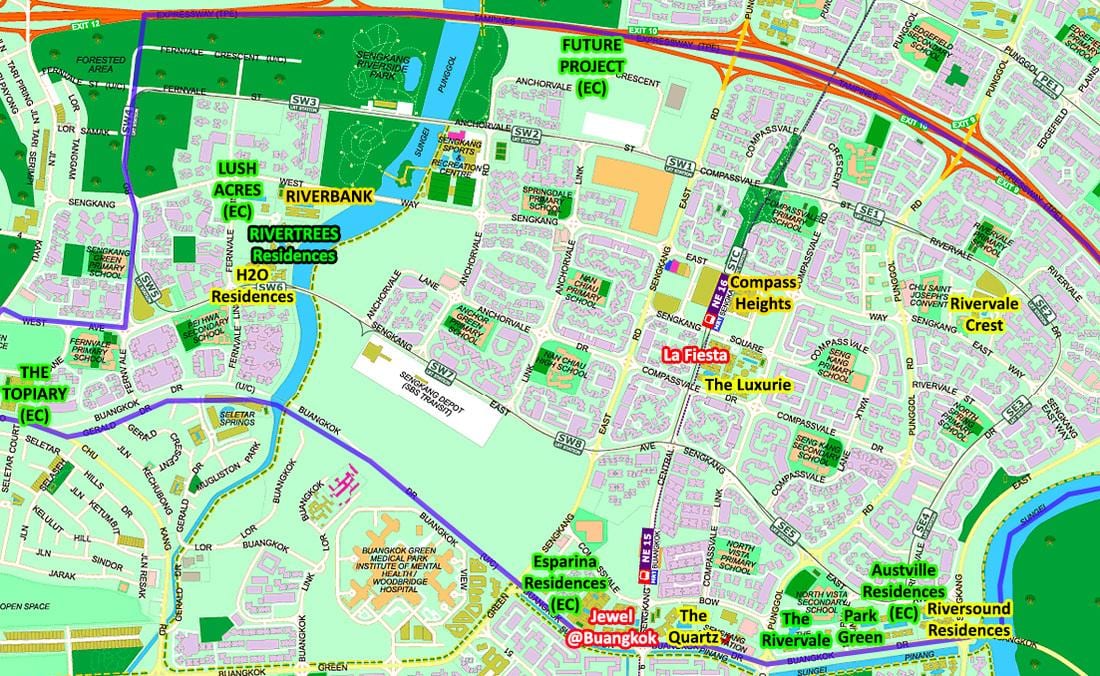 kart Сенгканге Sinqapur