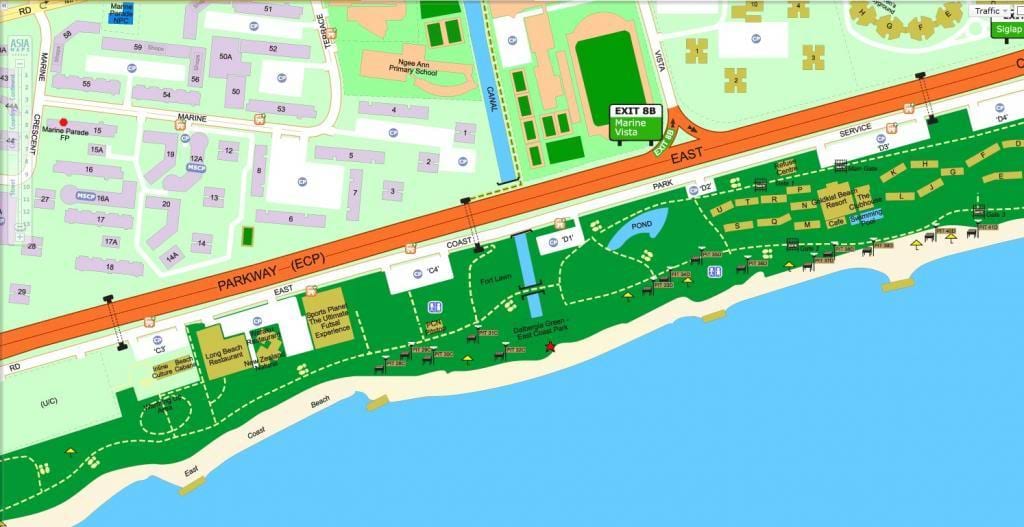 kart şərq sahil parkı