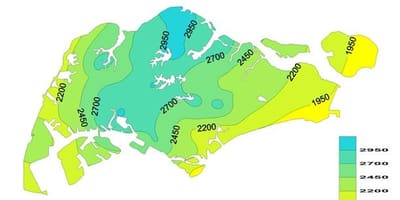 Sinqapur yağış xəritəsi